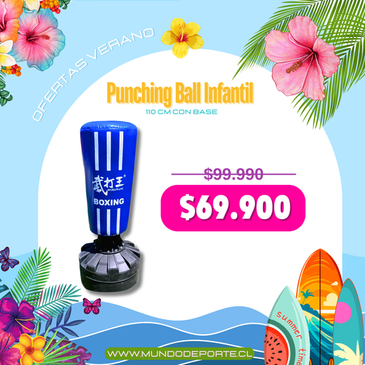 Punching Ball con base infantil 110 cm