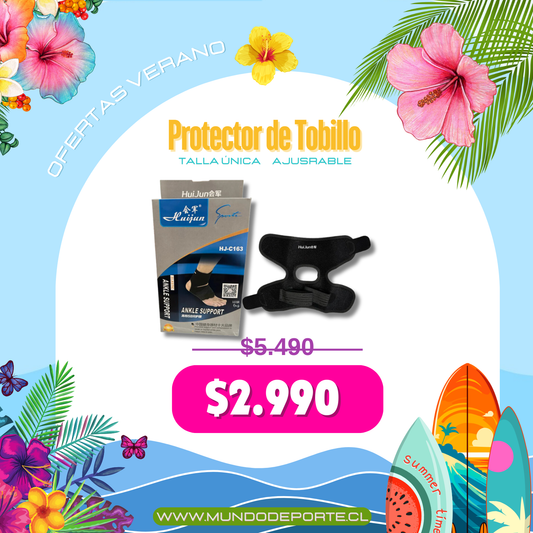 Protector De Tobillo Ajustable Soporte Deportes Fitness Crossfit