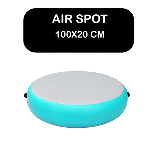 Colchoneta de salto circular Airspot 100x20 cm