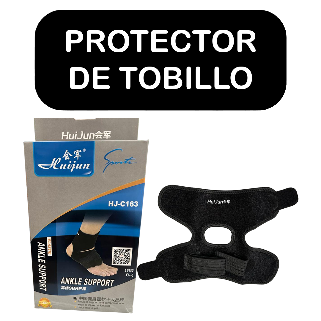 Protector De Tobillo Ajustable Soporte Deportes Fitness Crossfit