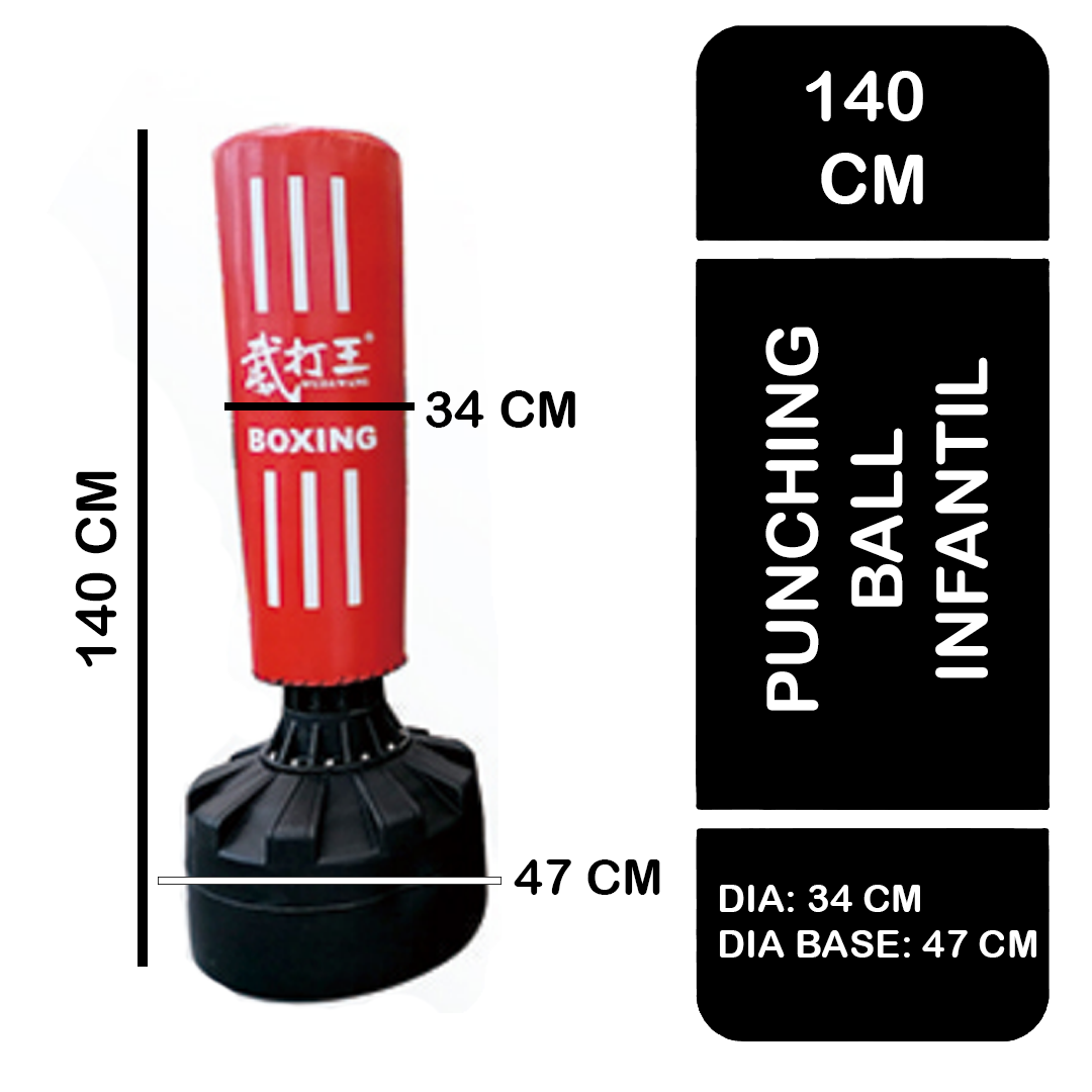 Punching Ball  con base 140 cm